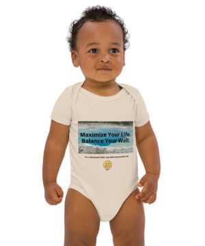 Organic cotton baby bodysuit